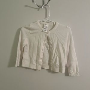 Carters cardigan 18m. Wash never worn. Pet and smoke free home